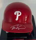Phillies WS Champ RYAN HOWARD Signed Rawlings Baseball Mini Helmet AUTO - BAS