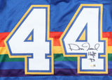 Dan Issel Signed Denver Nuggets Jersey Inscribed "HOF 93" (JSA) 6xNBA All Star