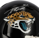 Travis Etienne Jacksonville Jaguars Signed Riddell Speed Replica Helmet