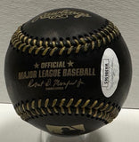 Royals 99 HOF'er GEORGE BRETT Signed Official MLB BLACK Baseball AUTO - JSA