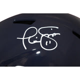 Phill Simms Autographed/Signed New York Giants F/S Helmet TB Beckett 43245