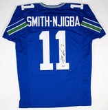 Jaxon Smith Njigba Signed Seattle Seahawks Jersey (Beckett) Pro Bowl Receiver