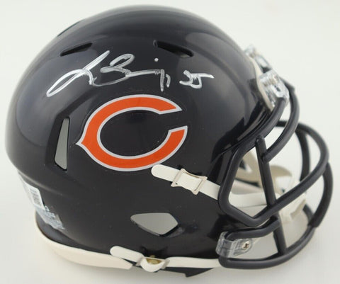 Lance Briggs Signed Chicago Bears Speed Mini Helmet (Beckett) 7xPro Bowl L.B.