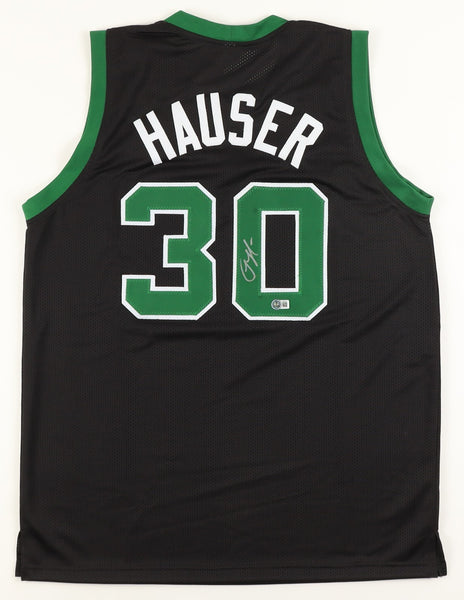 Sam Hauser Signed Boston Celtics Black Home Jersey (Beckett) Celts Small Forward