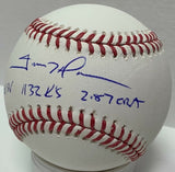 Padres TREVOR HOFFMAN Signed Official MLB Baseball AUTO w/ 3 Scripts Brewers JSA