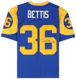 Signed Jerome Bettis Rams Jersey