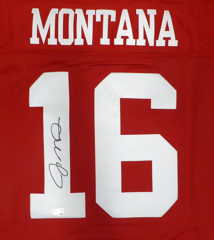 49ers Joe Montana Autographed Authentic M&N Jersey 44 Fanatics XP13989729