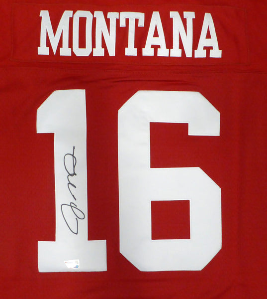 49ers Joe Montana Autographed Authentic M&N Jersey 44 Fanatics XP13989729