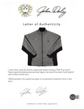 John Daly Authentic Signed Match Worn Gray Etonic Golf Jacket BAS #BH00328
