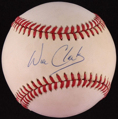 Will Clark Signed ONL Baseball (SOP COA) 6x All-Star (1988-1992, 1994)