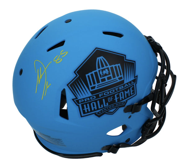 Antonio Gates Autographed Chargers HOF Logo Full Size 'RAVE' Helmet Beckett