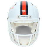 Troy Franklin Autographed Denver Broncos 2023 Speed Authentic Helmet Beckett