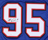 Kyle Williams Signed Bills Jersey (JSA) Buffalo 6xPro Bowl Defensive Tackle