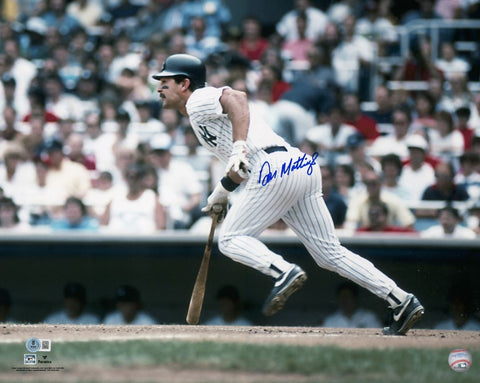 Don Mattingly Signed 16x20 New York Yankees Photo BAS