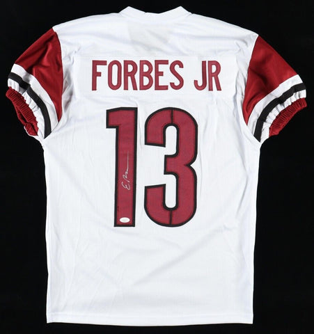 Emmanuel Forbes Jr Signed Mississippi State Bulldogs Jersey (JSA COA) Running Bk