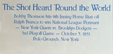 Leroy Neiman Shot Heard Round the World Triple Signed LE 581/600 JSA COA