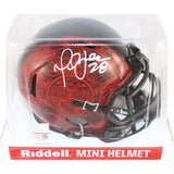Marshall Faulk Signed San Diego State Aztecs Mini Helmet Beckett Witness 51451