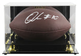 Browns Quinshon Judkins Signed Wilson Super Grip Football W/ Case BAS Witnessed