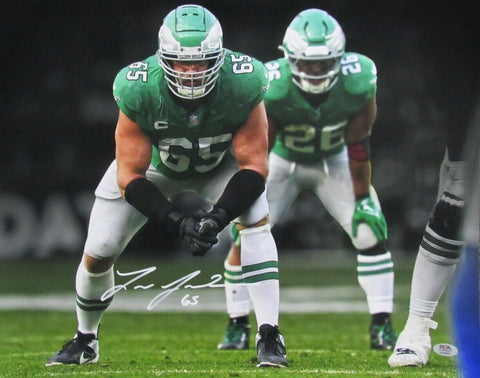 Lane Johnson Philadelphia Eagles Autographed 16x20 Photo PSA/DNA 194324