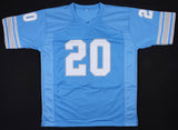Billy Sims Signed Detroit Lions Jersey Inscribed "80 R.O.Y" (JSA COA) All Pro RB