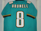 Jax Jaguars MARK BRUNELL Signed Custom Replica Teal Jersey AUTO - SS