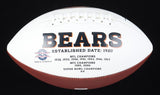 Jim Covert Signed Bears Logo Football Inscribed "HOF 2020" (JSA COA) Jimbo