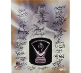 Multi-Signed Unframed 16x20 CY Young Award Photo 30 sig Sandy Koufax/R Halladay