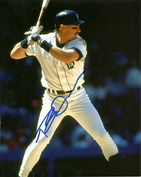 Detroit Tigers Outfielder ROB DEER Signed 8x10 Action Photo AUTO #2