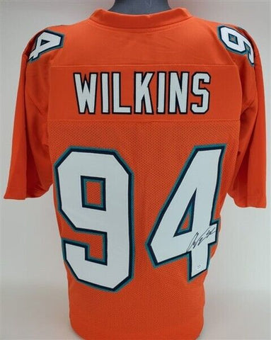 Christian Wilkins Signed Miami Dolphins Jersey (PSA COA) 2019 1st Round Pk D.T.