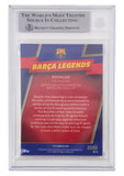Ronaldo Nazario Signed 2022-23 Topps Chrome FC Barca Gold /50 - BGS Authentic