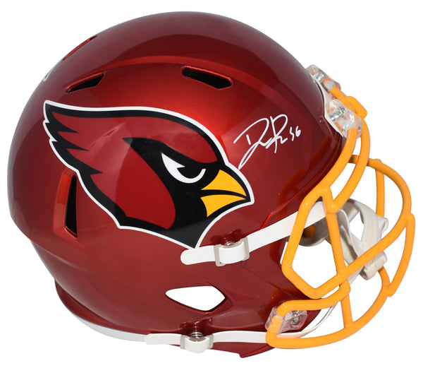 DARIUS ROBINSON SIGNED ARIZONA CARDINALS FLASH FULL SIZE SPEED HELMET BECKETT