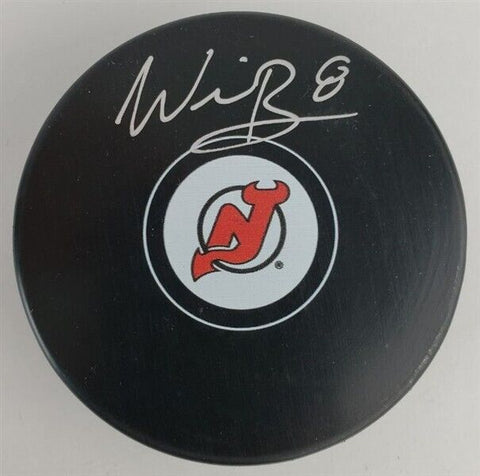 Will Butch Signed New Jersey Devils Logo Hockey Puck (JSA COA) 2013 Draft Pick