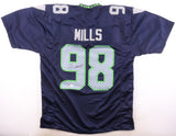 Rylie Mills Signed Seattle Seahawks Jersey (JSA) 2025 Draft Pck / Nose Tackle