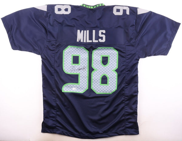 Rylie Mills Signed Seattle Seahawks Jersey (JSA) 2025 Draft Pck / Nose Tackle