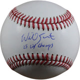 Will Smith Signed Los Angeles Dodgers OML Baseball 25 WS Champs Fanatics 56566