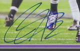 Jacoby Jones Signed/Auto 11x14 SI Cover Photo Baltimore Ravens Framed JSA 190510