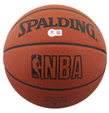 Pistons Jerry Stackhouse Signed Official NBA Game Basketball BAS #BQ45778