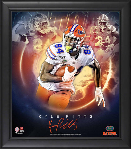 Kyle Pitts Florida Gators Framed 15" x 17" Stars of the Game