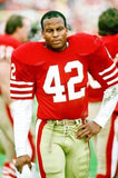 San Francisco "49ers 1980's Legends" Team Highlight Stat Jersey Signed / 6 Stars