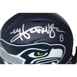 Matt Hasselback Signed Seattle Seahawks Mini Helmet Beckett 42429