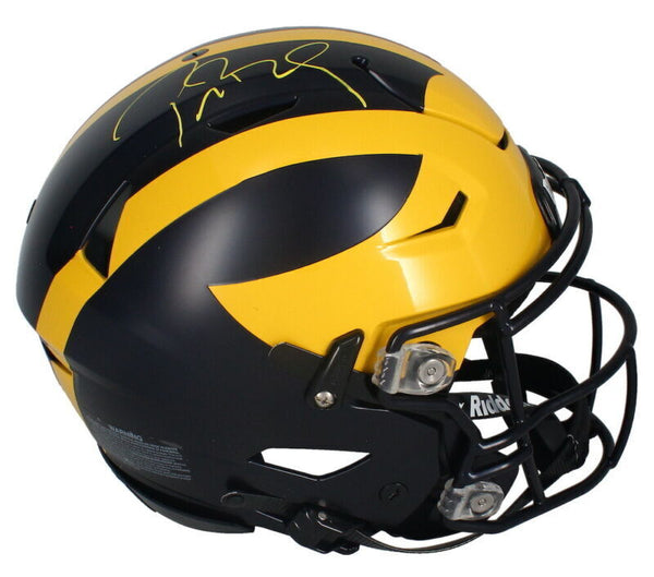 Tom Brady Autographed Michigan Wolverines Authentic Speed Flex Helmet – Super Sports Center Tom Brady Autographed Michigan Wolverines Authentic Speed Flex Helmet – Super Sports Center
