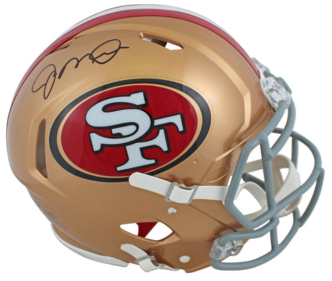 49ers Joe Montana Authentic Signed Full Size Speed Proline Helmet JSA Witness