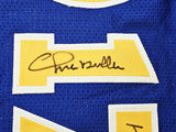 WARRIORS RUN TMC AUTOGRAPHED BLUE JERSEY 3 SIGS MULLIN HARDAWAY HOF BECKETT