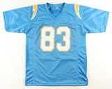 Tyler Conklin Signed Los Angeles Chargers Jersey (JSA) 2018 Draft Pck/ Tight End