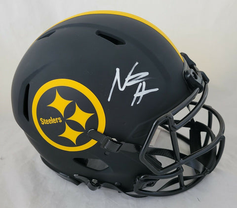 NAJEE HARRIS SIGNED PITTSBURGH STEELERS ECLIPSE SPEED AUTHENTIC HELMET FANATICS