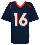 Jake Plummer (CARDINALS) Signed Navy Custom Football Jersey w/Snake - (SS COA)