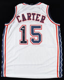 Vince Carter Signed New Jersey Nets Jersey (PSA) 1999 NBA Rookie o/t Year.