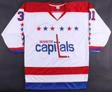 Philipp Grubauer Signed Capitals Jersey (JSA COA) 2018 Stanley Cup Champions