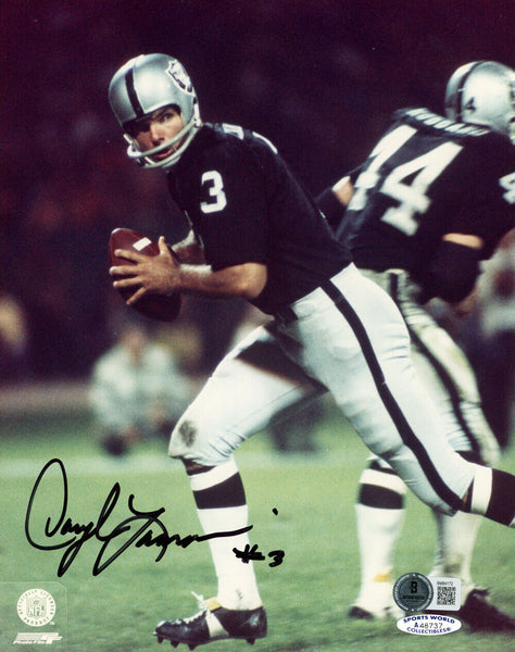 Daryle Lamonica Autographed Oakland Raiders 8x10 Photo Beckett 45631