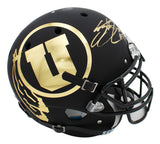 Steve Smith Sr. Signed Utah Schutt Authentic NCAA Helmet